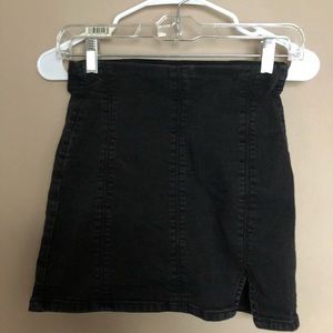 Free People black skirt